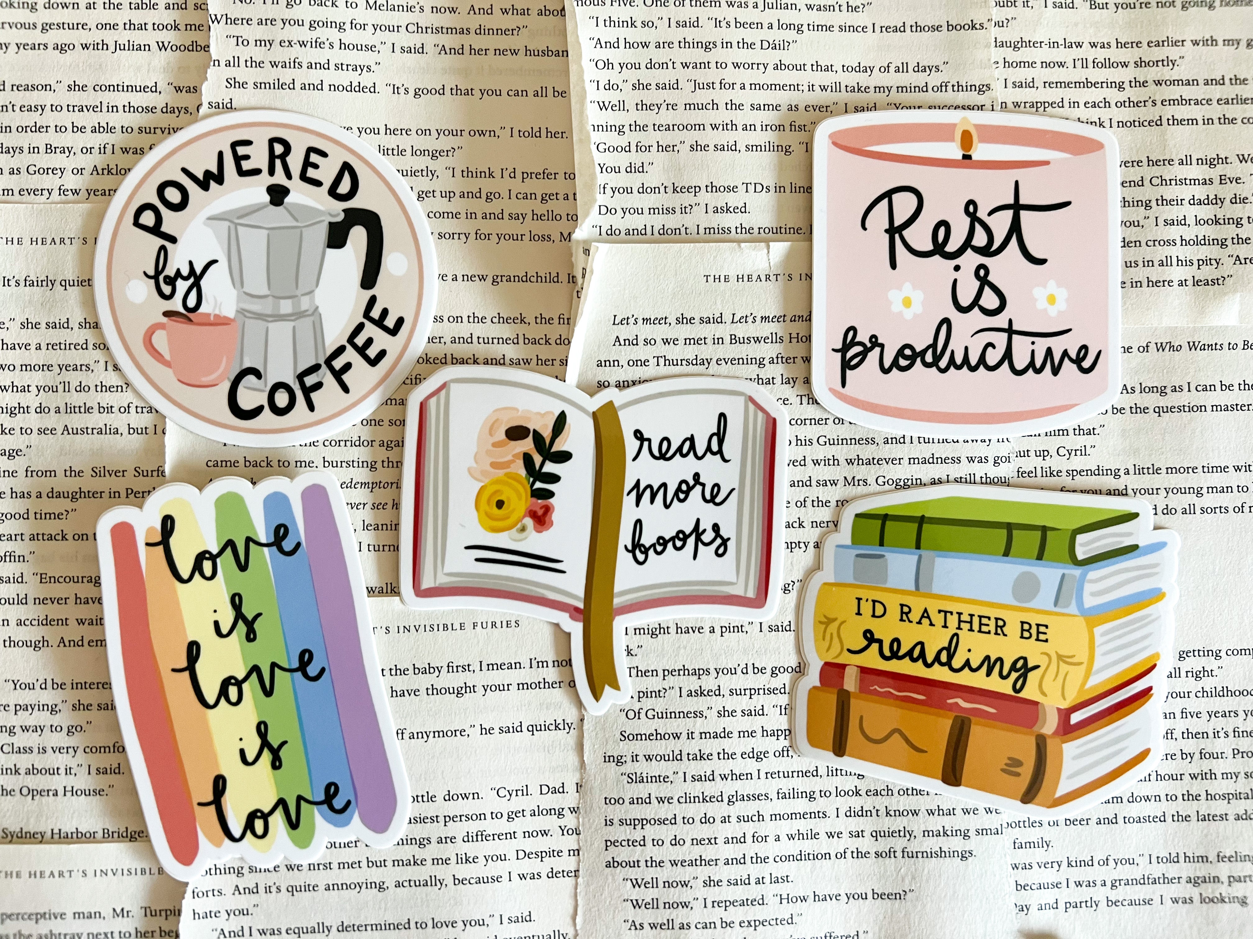 Bookish Eras - Swiftie Stickers